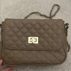 ASOS nude crossbody bag